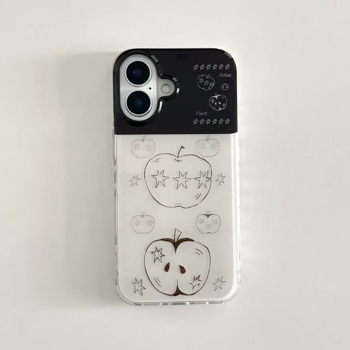 Cute Cartoon Case - غطاء هاتف بسيط بتصميم كرتوني لطيف