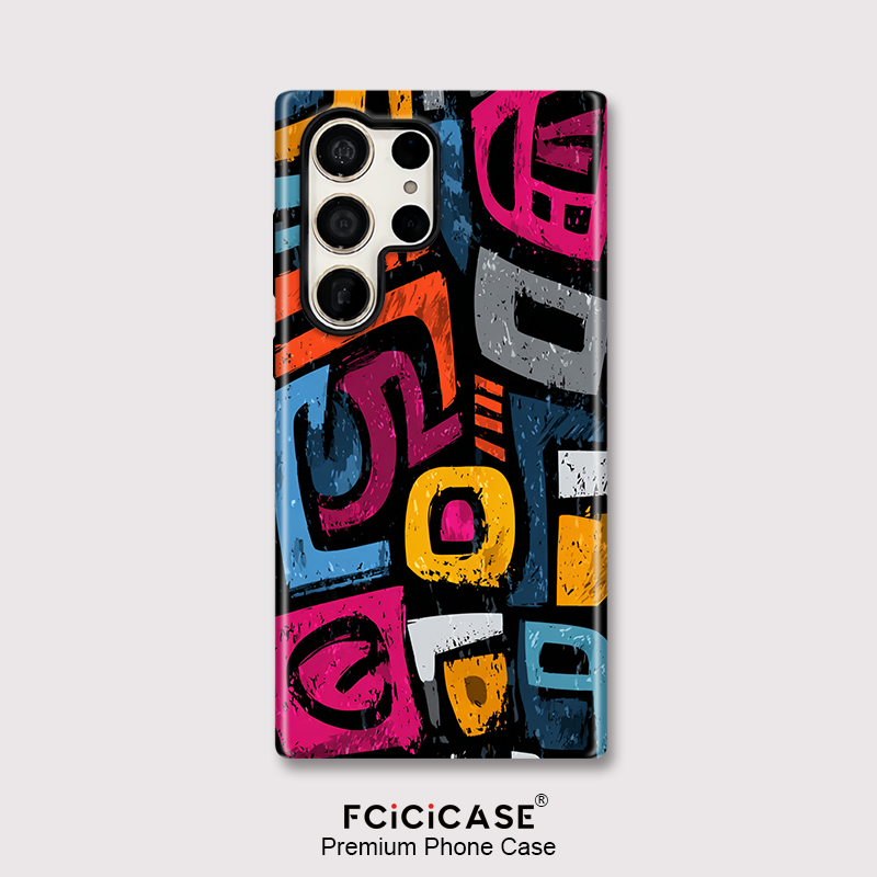 Phone Cases Drawing - جراب هاتف Fcicicase بتصميم فني لهاتف