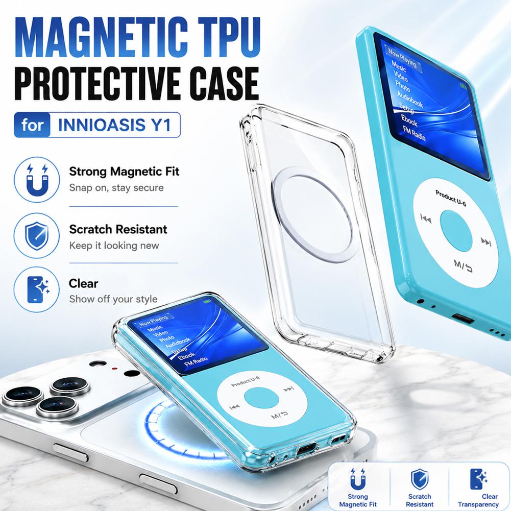 Transparent Thin Case - غطاء حماية مغناطيسي شفاف رفيع للغاية