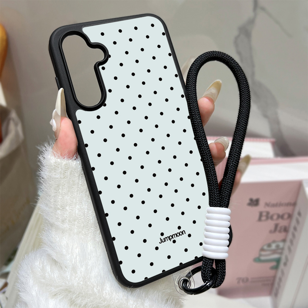 Phone Cases Galaxy A16 5G - جراب هاتف كوري بنقاط البولكا دوت