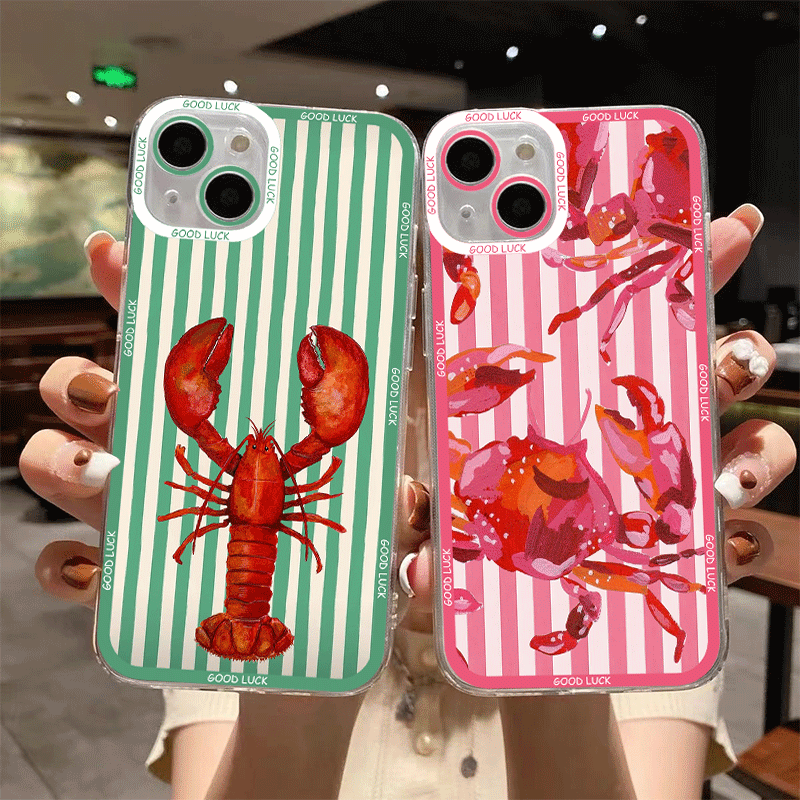 Phone Cases For Samsung A14 - غطاء هاتف بسيط وجذاب بنمط مربعات