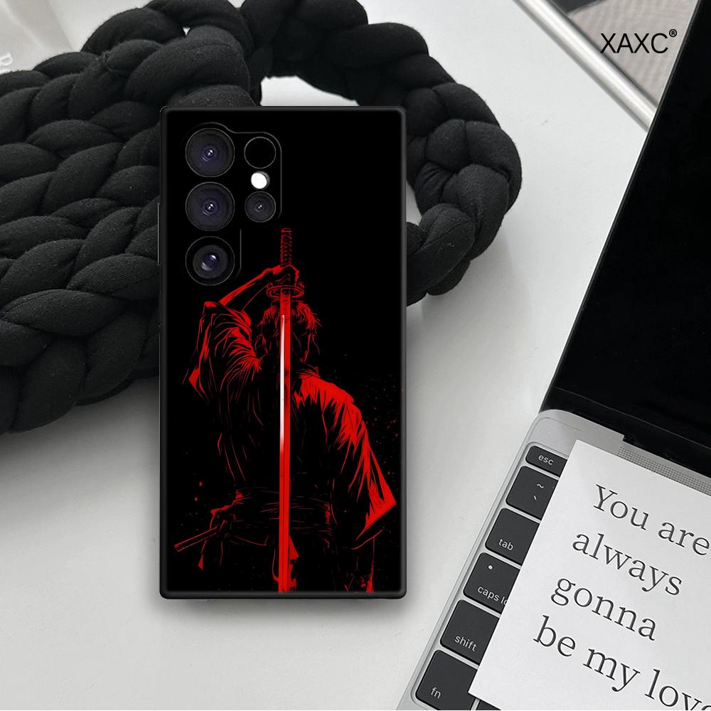 Phone Cases For Samsung A14 - غطاء هاتف ياباني بتصميم بوشيدو ساموراي