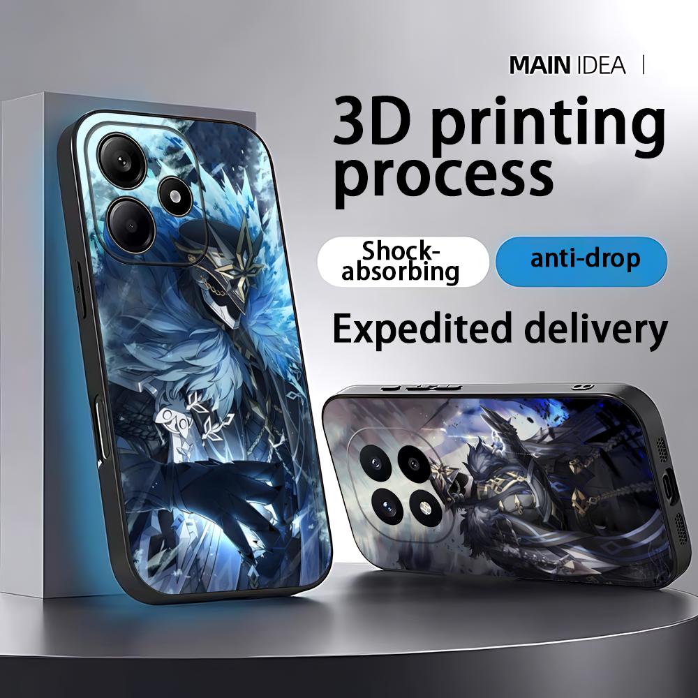 Phone Cases Xiaomi 14 - جراب هاتف Genshin Impact Capitano لهاتف
