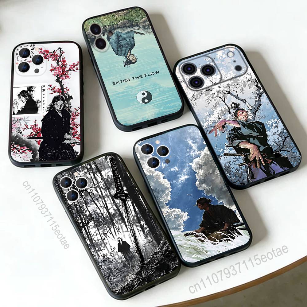 Phone Cases Louis Vuitton - غطاء هاتف موساشي مياوموتو V-Vagabond لآيفون