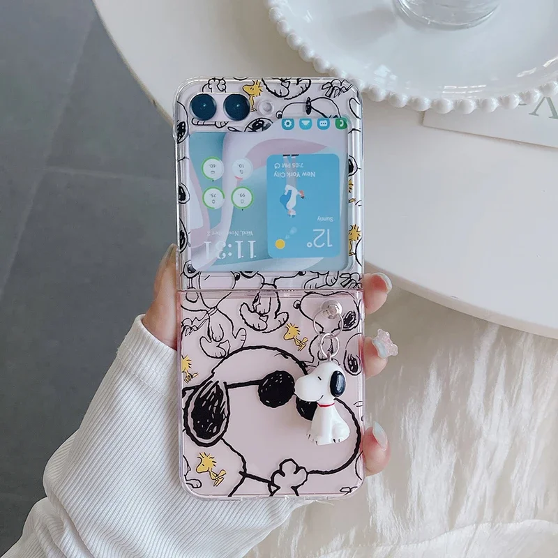Cute Cartoon Case - غطاء هاتف شفاف بتصميم كرتوني لطيف