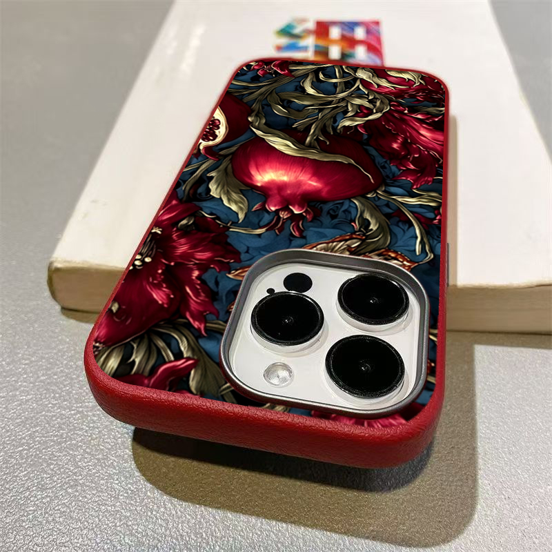 خمر الرمان بولي TPU الفن جراب  - مراجعة Phone Cases Drawing وسعره