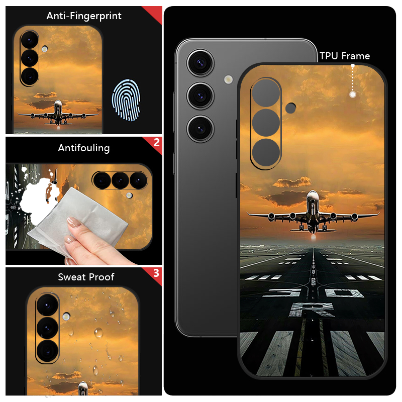 جراب هاتف بتصميم طائرة من السي - مراجعة Phone Cases Galaxy A16 5G وسعره