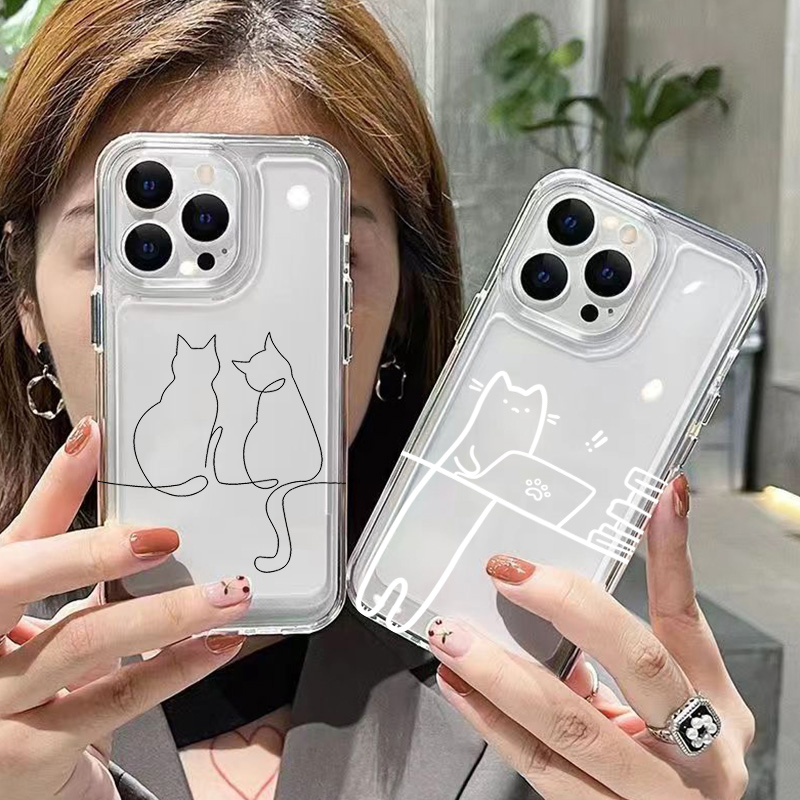غطاء هاتف لطيف بتصميم قطة مضاد - مراجعة Phone Cases Xiaomi 14 وسعره