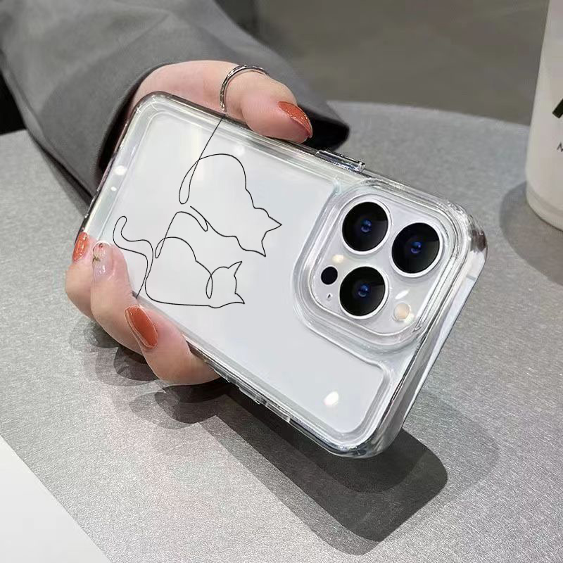 غطاء هاتف لطيف بتصميم قطة مضاد - مراجعة Phone Cases Xiaomi 14 وسعره