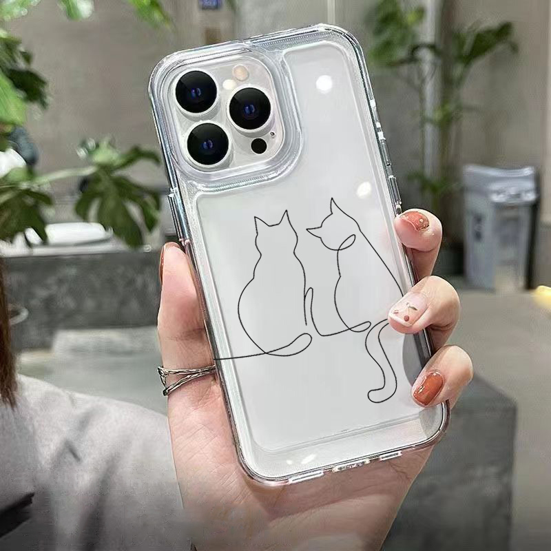غطاء هاتف لطيف بتصميم قطة مضاد - مراجعة Phone Cases Xiaomi 14 وسعره