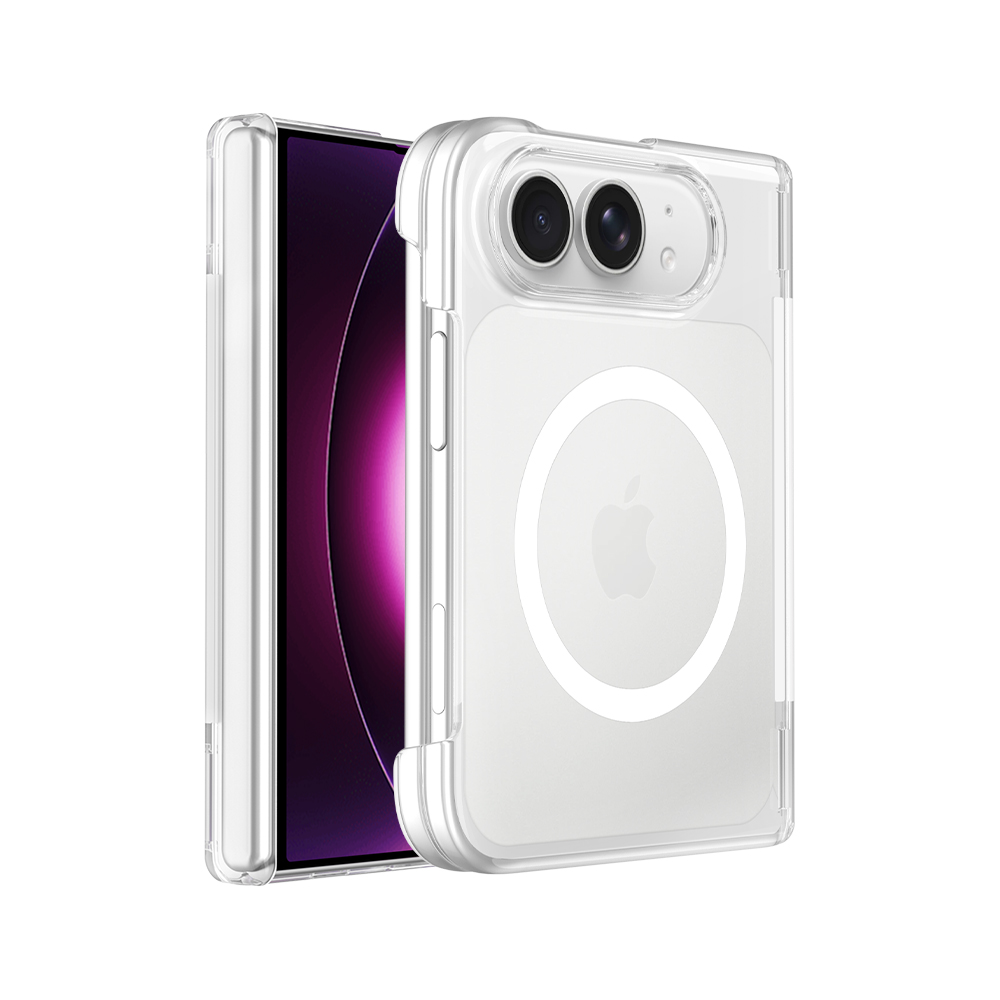 غطاء هاتف مغناطيسي شفاف لآيفون - مراجعة Transparent Thin Case وسعره