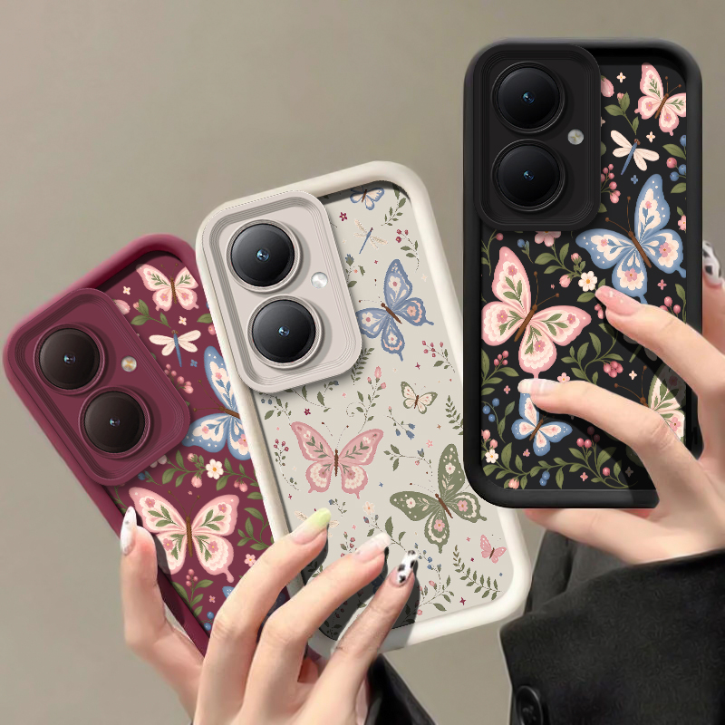 غطاء هاتف بتصميم فراشة ملونة ل - مراجعة Vivo Y28 وسعره