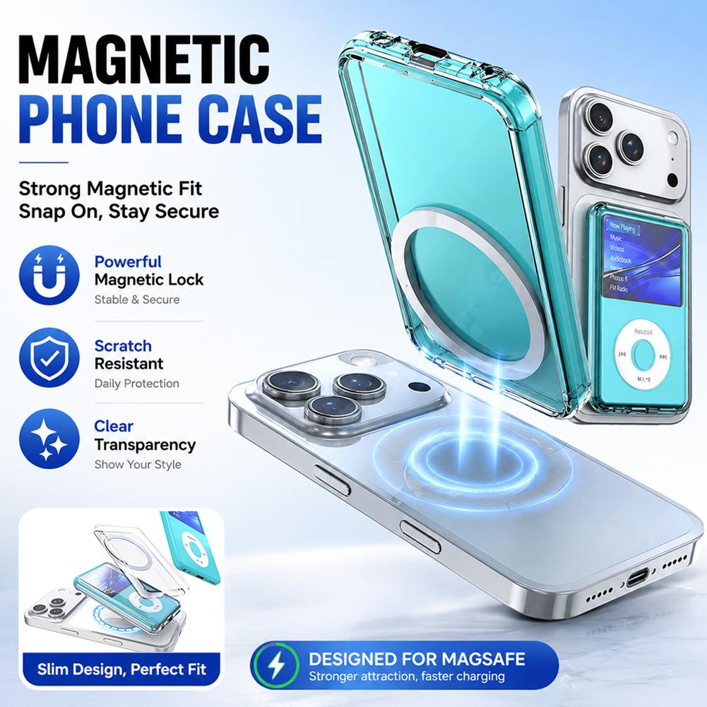 غطاء حماية مغناطيسي شفاف رفيع  - مراجعة Transparent Thin Case وسعره