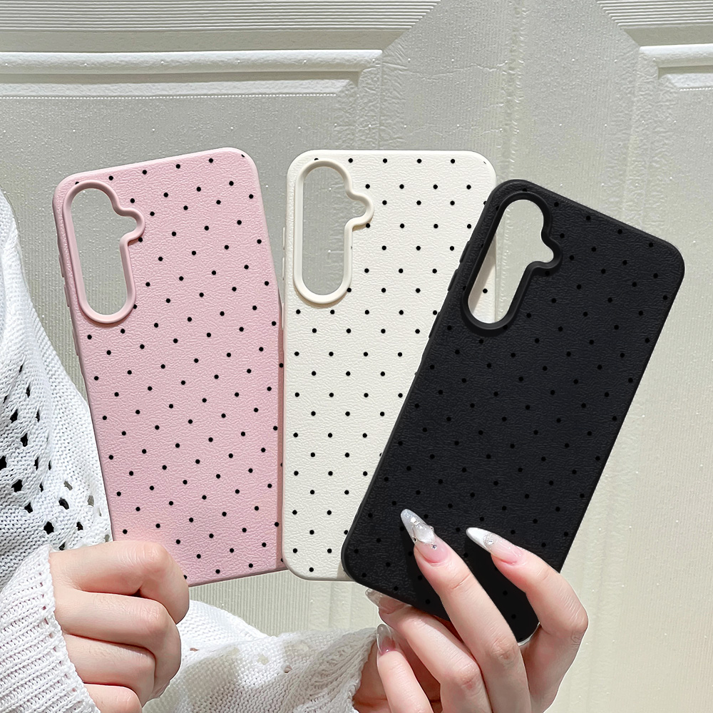 غطاء هاتف بنقاط البولكا من Ins - مراجعة Phone Cases Galaxy A16 5G وسعره