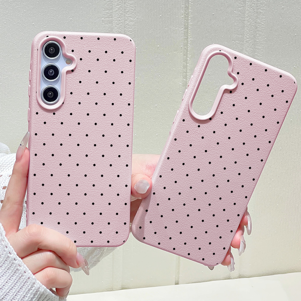 غطاء هاتف بنقاط البولكا من Ins - مراجعة Phone Cases Galaxy A16 5G وسعره