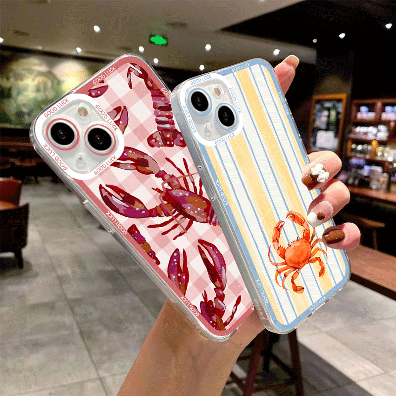 غطاء هاتف بسيط وجذاب بنمط مربع - مراجعة Phone Cases For Samsung A14 وسعره
