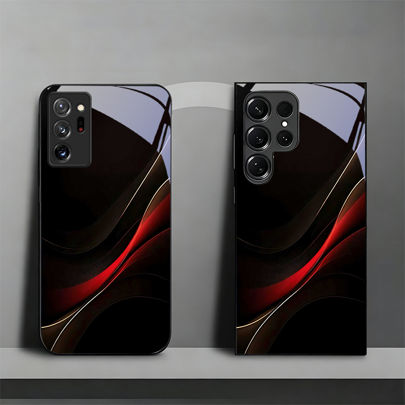 غطاء هاتف أسود بتصميم منحنى تد - مراجعة Phone Cases For Samsung A14 وسعره