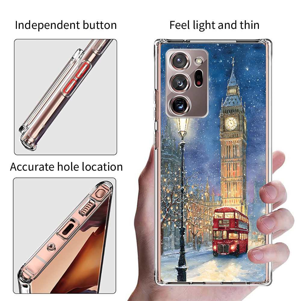 غطاء هاتف شفاف مقاوم للصدمات ب - مراجعة Phone Cases London وسعره