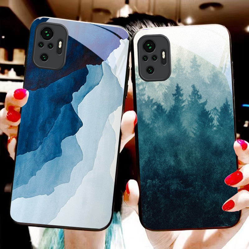 جراب هاتف زجاجي أسود بتصميم لو - مراجعة Phone Cases Drawing وسعره