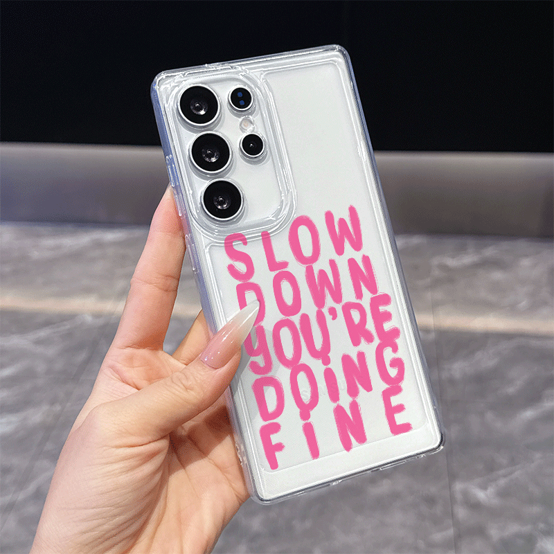 غطاء هاتف شفاف مخصص بعبارات مل - مراجعة Phone Cases For Samsung A14 وسعره