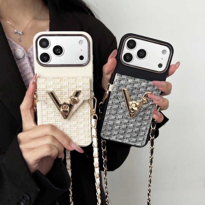 حافظة محفظة بحزام للرقبة لهاتف - مراجعة Phone Cases Louis Vuitton وسعره