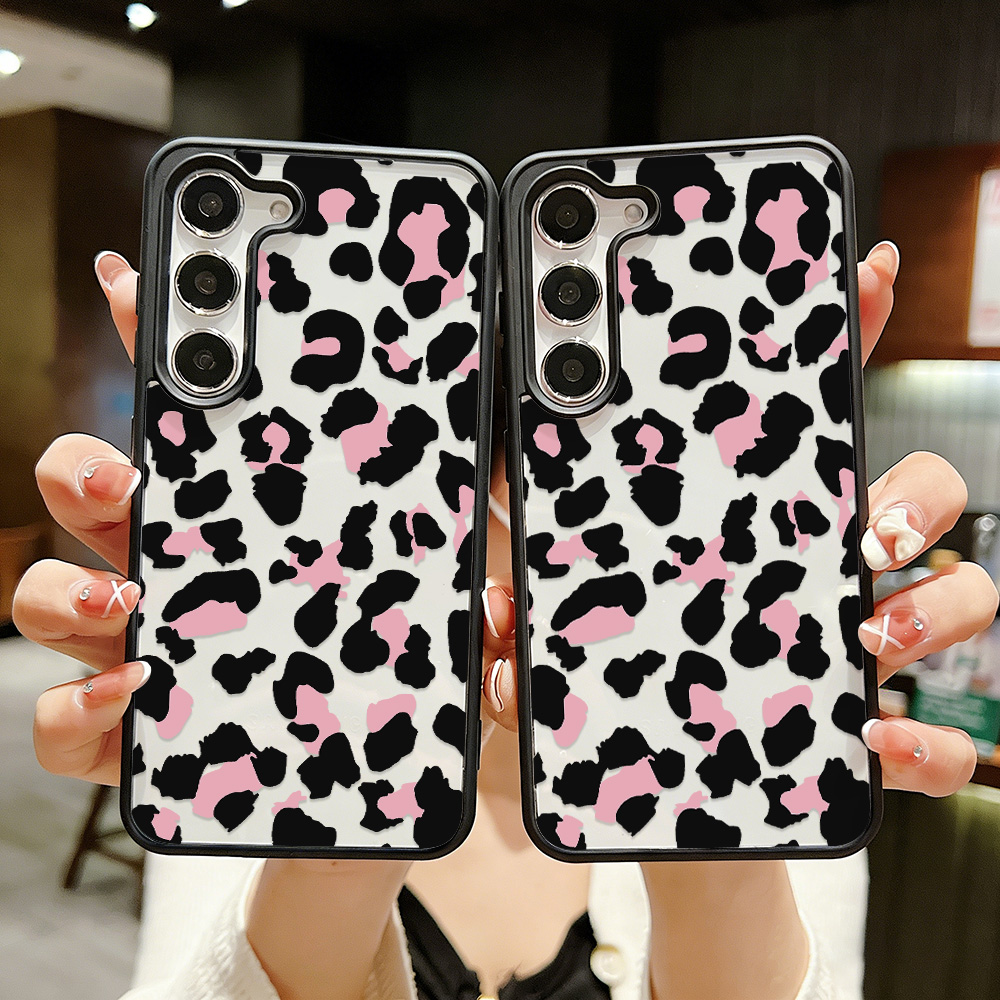 غطاء هاتف بنقشة الفهد من INS ل - مراجعة Phone Cases Galaxy A16 5G وسعره