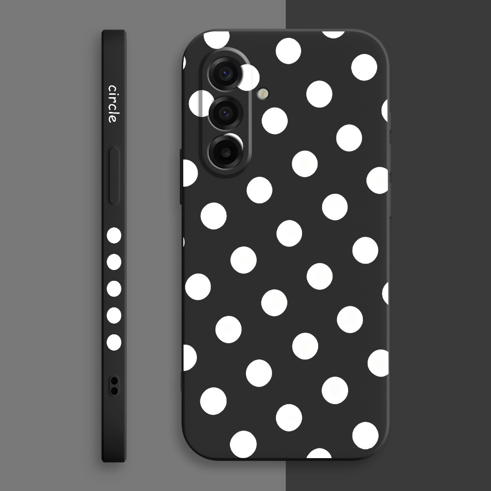 غطاء هاتف بنقاط دائرية لسامسون - مراجعة Phone Cases For Samsung A14 وسعره