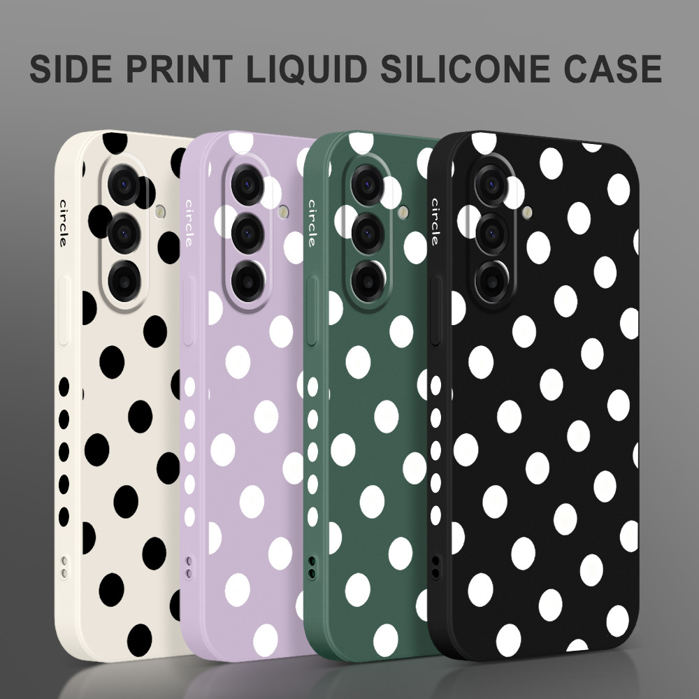 غطاء هاتف بنقاط دائرية لسامسون - مراجعة Phone Cases For Samsung A14 وسعره