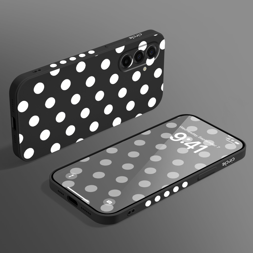 غطاء هاتف بنقاط دائرية لسامسون - مراجعة Phone Cases For Samsung A14 وسعره