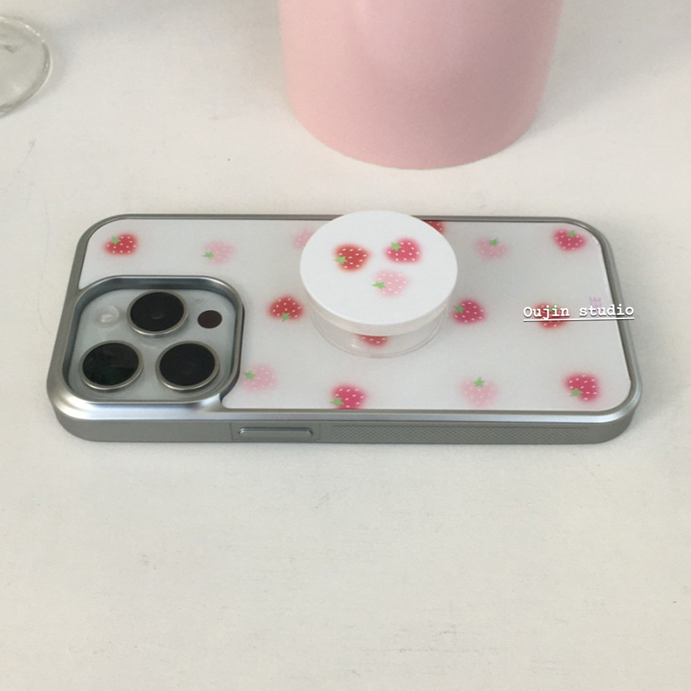 Ins الكورية الفراولة مع كريم ج - مراجعة Phone Cases That Charge Your Phone وسعره