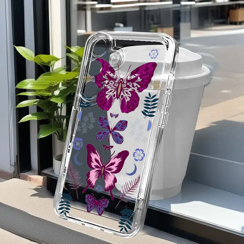 حافظة هاتف شفافة من مادة TPU ب - مراجعة Phone Cases For Samsung A14 وسعره