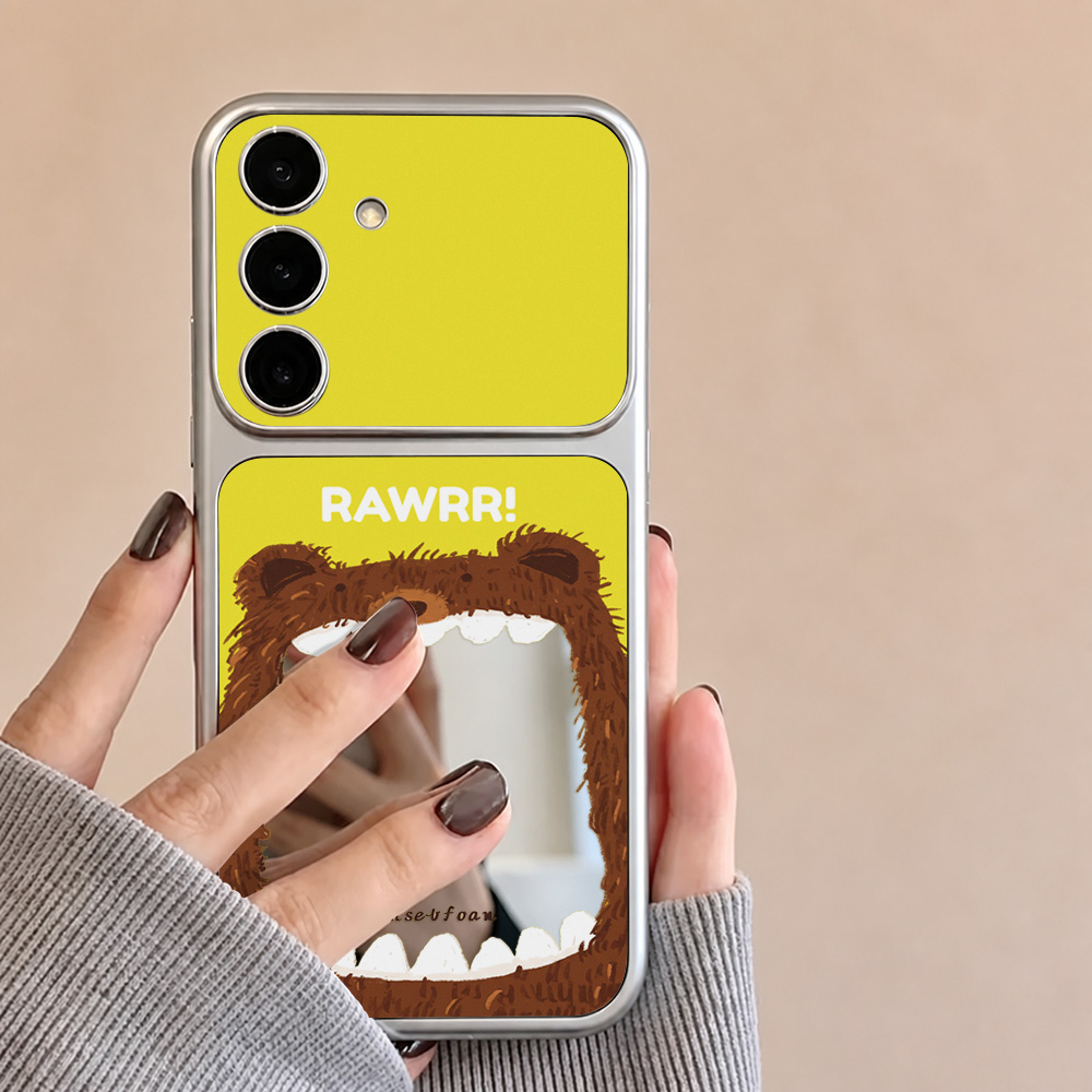 غطاء هاتف بمرآة لسامسونج A57 A - مراجعة Cute Cartoon Case وسعره