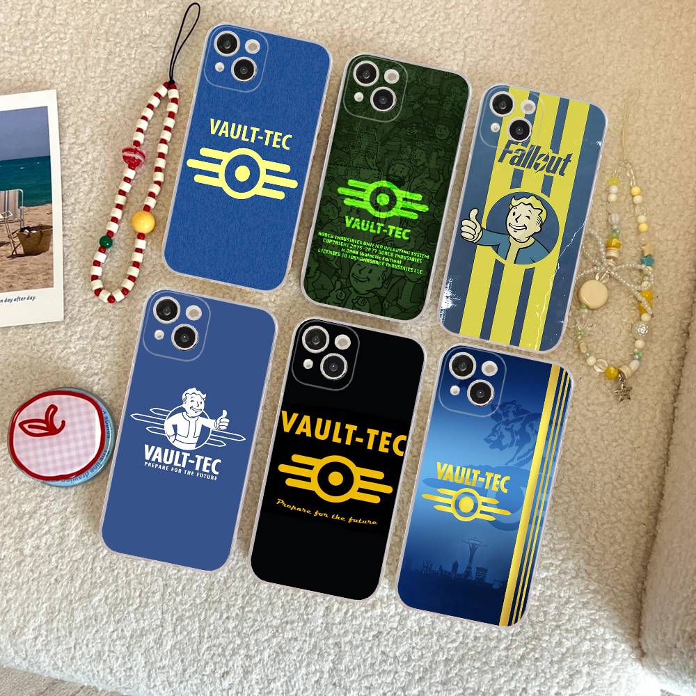 حافظة شفافة بشعار V-Vault-Tec  - مراجعة Phone Cases Louis Vuitton وسعره