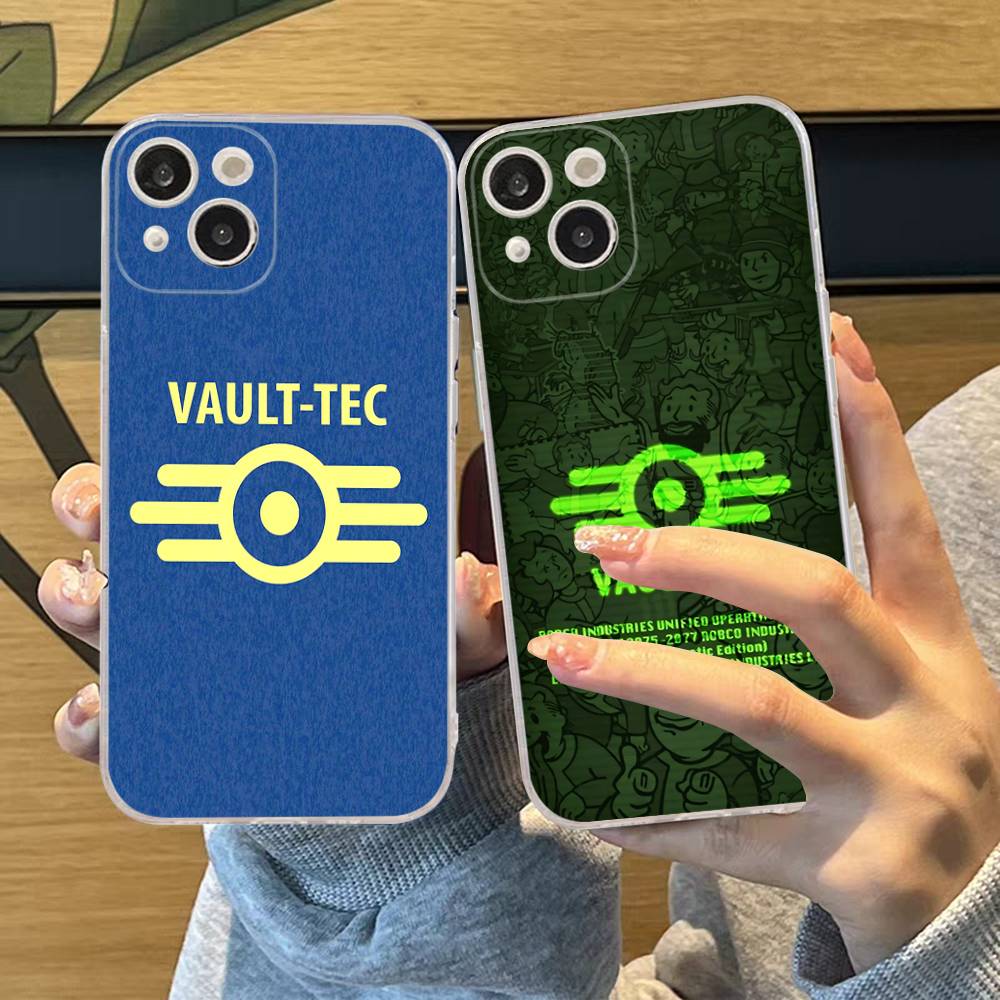 حافظة شفافة بشعار V-Vault-Tec  - مراجعة Phone Cases Louis Vuitton وسعره